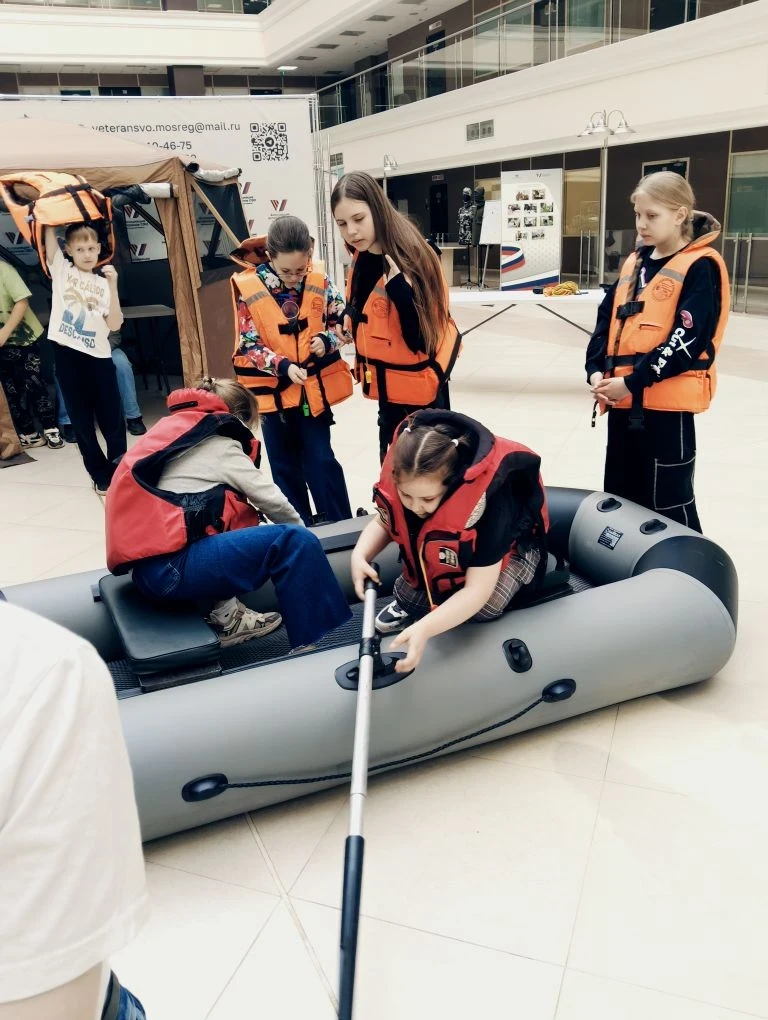 Мастер‑класс для детей участников СВО прошел в Красногорске