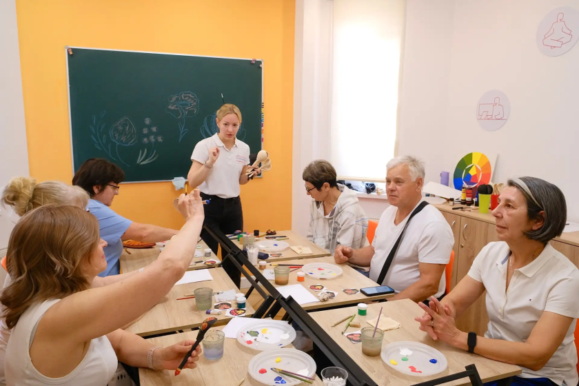 Красногорские участницы проекта «Активное долголетие» стали победительницами областного турнира по женскому мини-водному поло