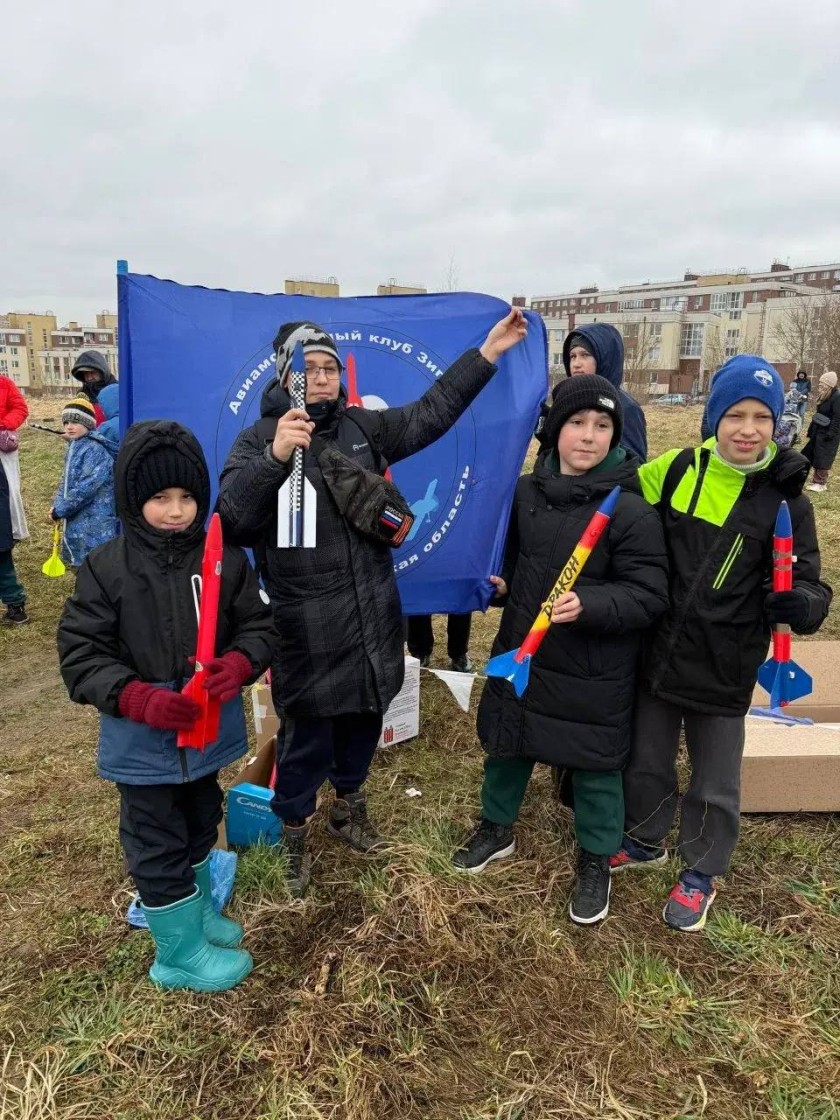 В Красногорске отметили День космонавтики запуском моделей ракет