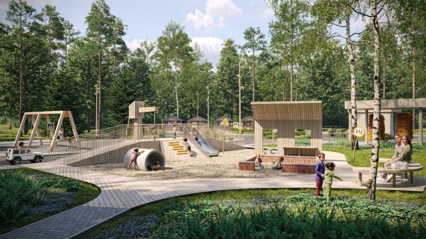 Дмитрий Волков проверил подготовку детского городка «Сказочный» к летнему сезону