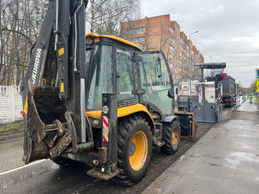 В городском округе Красногорск стартовал сезон ремонта дорог