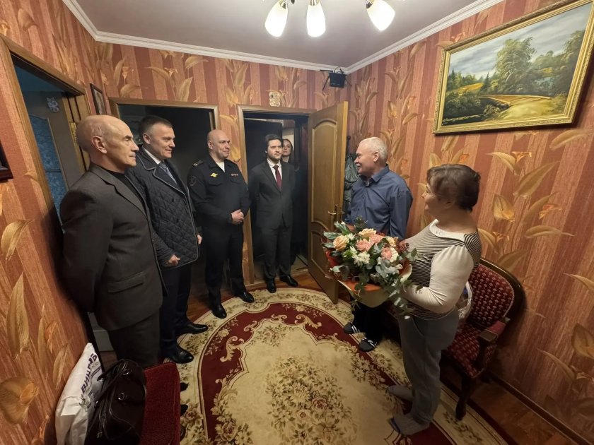В Красногорске поздравили ветеранов органов внутренних дел