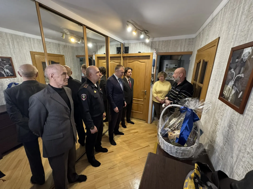 В Красногорске поздравили ветеранов органов внутренних дел