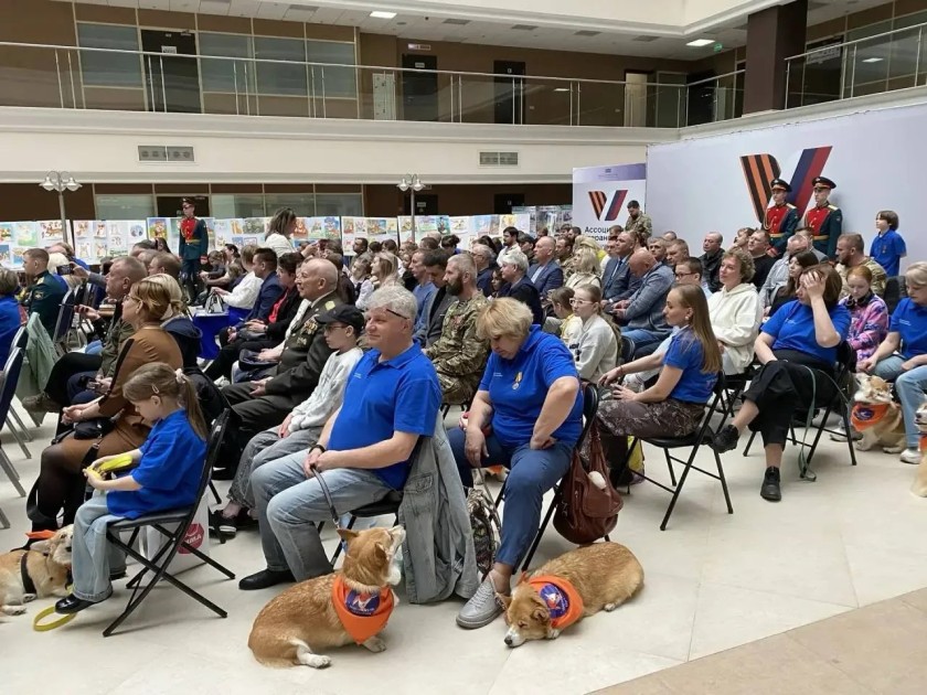 В Красногорске отметили день рождения уникального четвероногого отряда