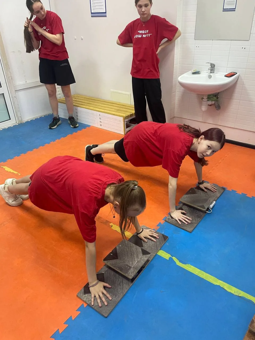 В Красногорске стартовал муниципальный этап первого Фестиваля ГТО среди школьников 4 и 5 ступеней