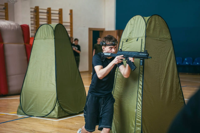 В Красногорске определились финалисты школьной лиги по лазертагу