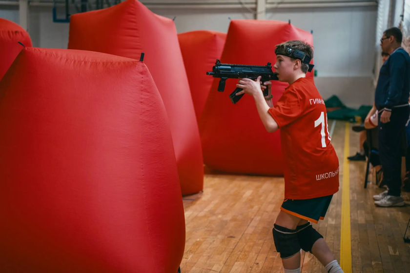 В Красногорске определились финалисты школьной лиги по лазертагу