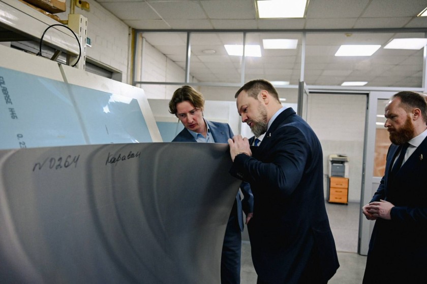 Сергей Колунов поздравил коллектив «Первого полиграфического комбината» с Днём российской полиграфии