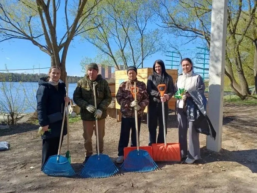 В Красногорске стартовал Всероссийский субботник