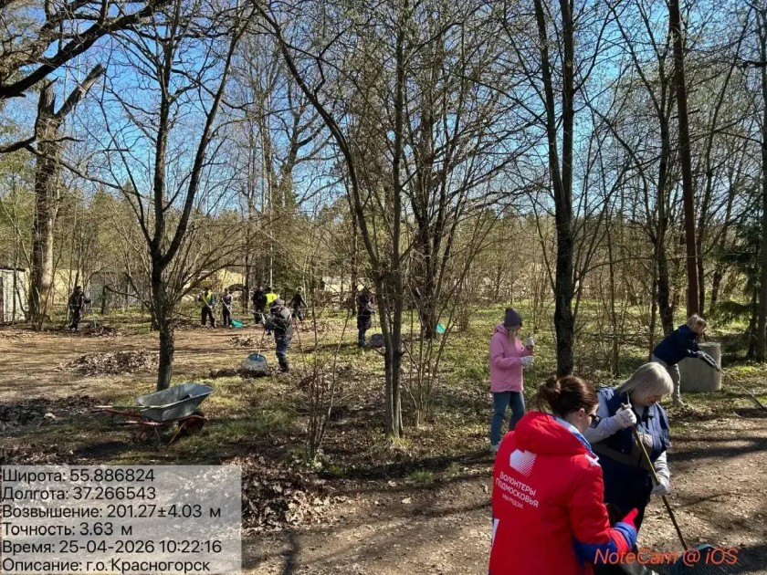 В Красногорске стартовал Всероссийский субботник