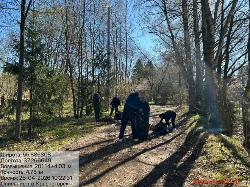 В Красногорске стартовал Всероссийский субботник