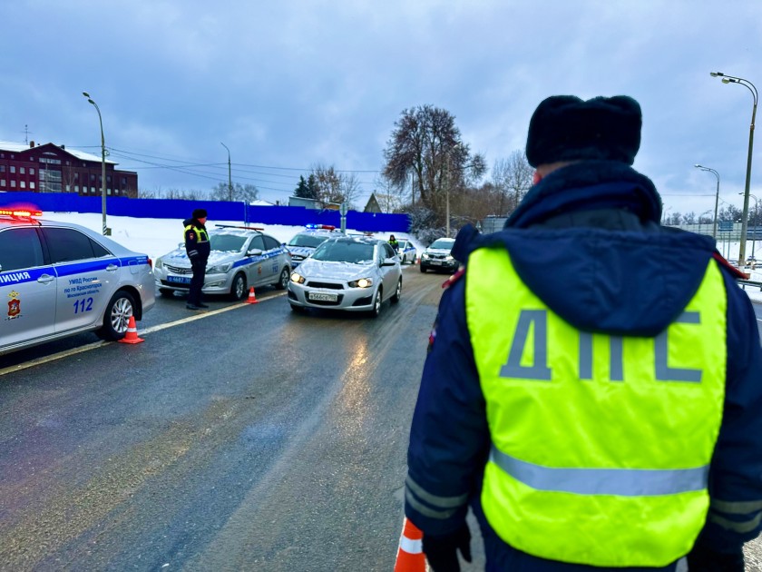 Масштабная проверка: Подмосковная Госавтоинспекция проверит водителей на трезвость