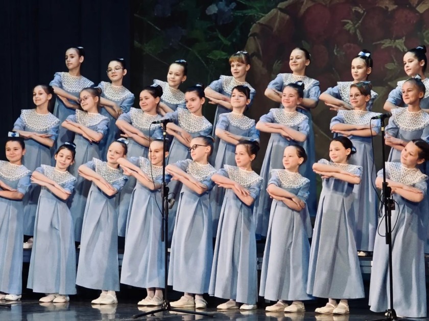 В Красногорске прошел отчетный концерт Детской музыкальной хоровой школы «Алые паруса»