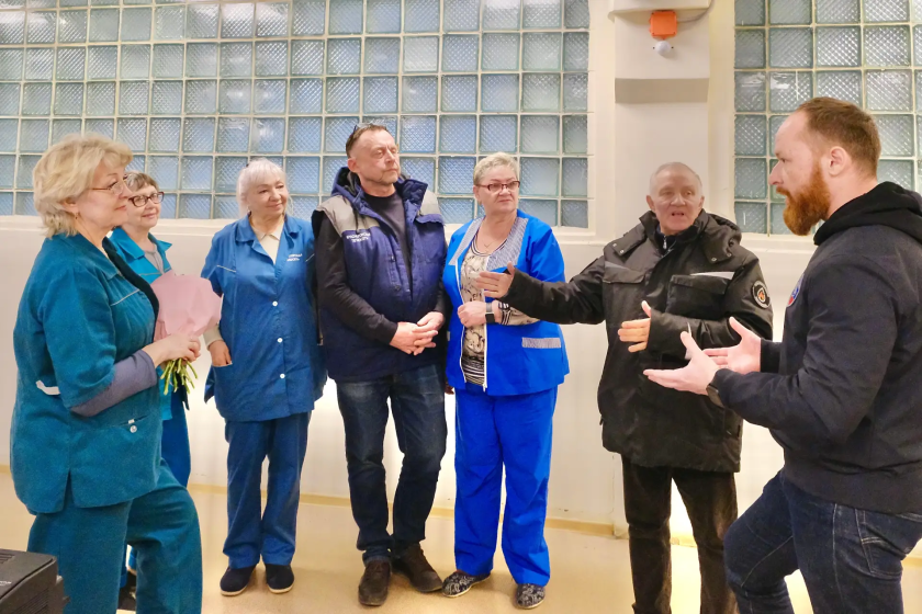 Оператор котельной №2 АО «Красногорская теплосеть» Ольга Соколова отметила 65‑летний юбилей