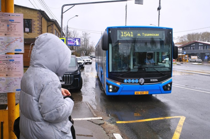 В Красногорске прошла проверка работы новых автобусных маршрутов