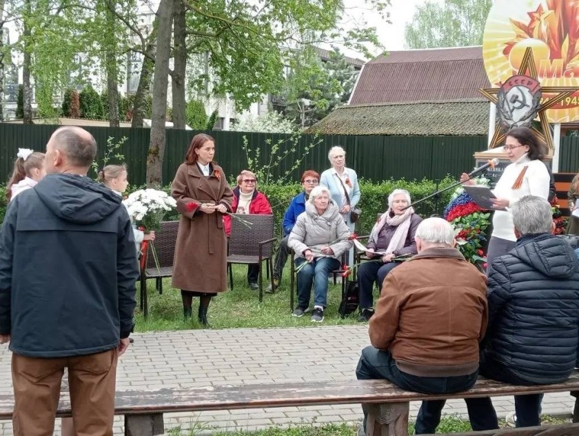 Торжественный митинг прошел в деревне Захарково