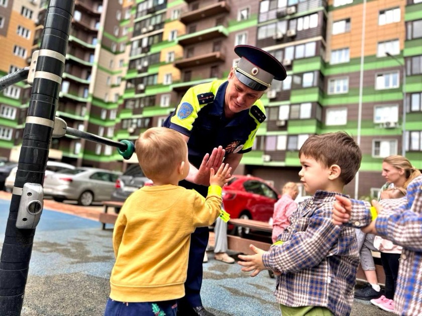 «Безопасный двор»: в Красногорске прошла акция по профилактике детского травматизма