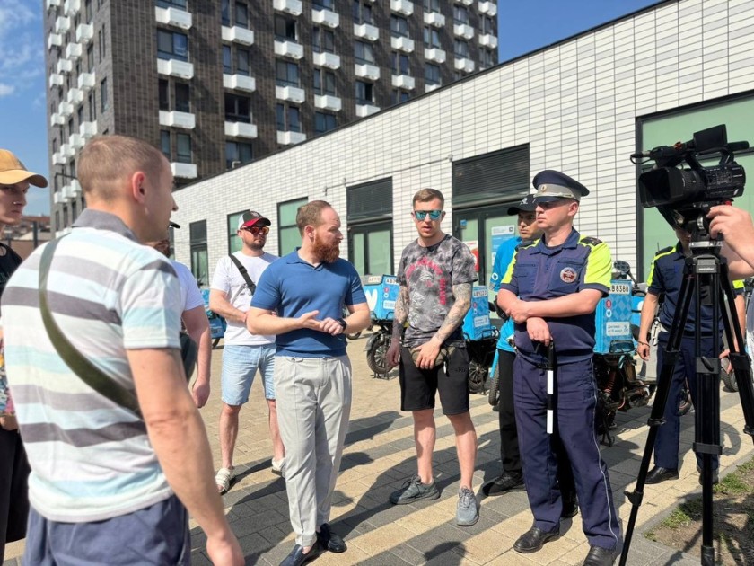 Профилактический рейд «Безопасна мобильность»