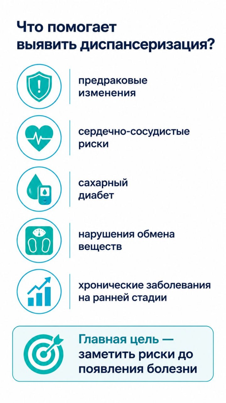 Ваше здоровье - в приоритете: пройдите диспансеризацию!