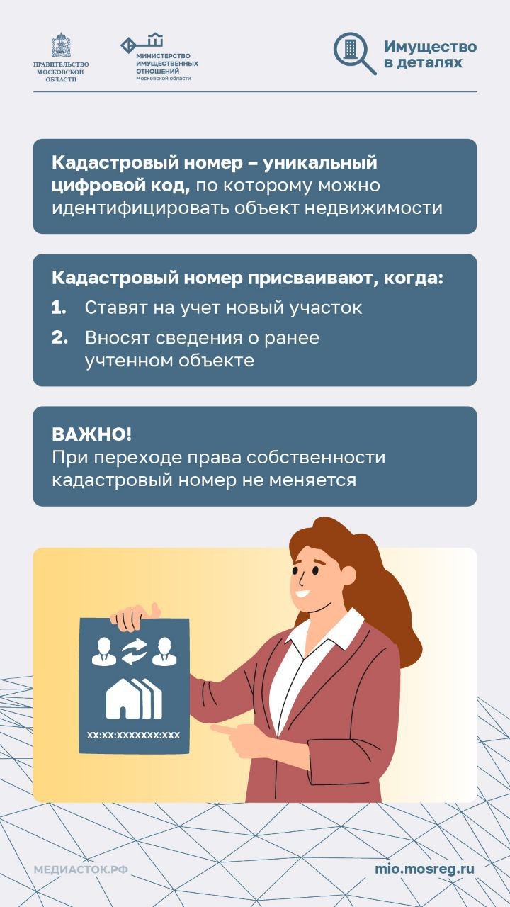 Земельные участки, как и другие объекты недвижимости, включенные в государственный кадастровый реестр, имеют уникальные кадастровые номера