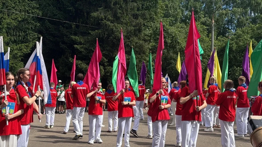 Красногорский городской лагерь «Сказочный» торжественно открыт!