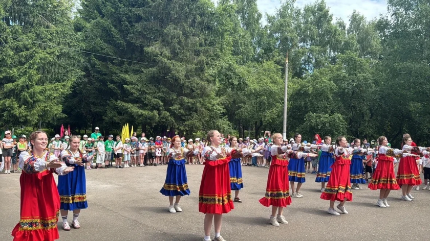 Красногорский городской лагерь «Сказочный» торжественно открыт!