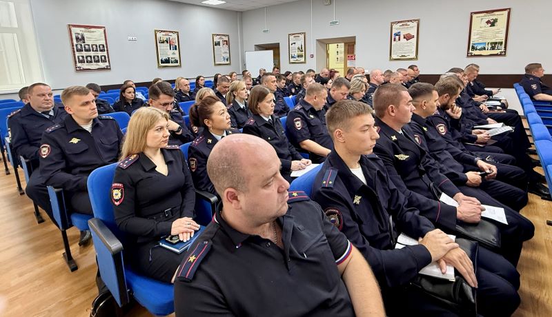 В УМВД России по г.о. Красногорск подвели итоги оперативно-служебной деятельности за 6 месяцев 2026 года