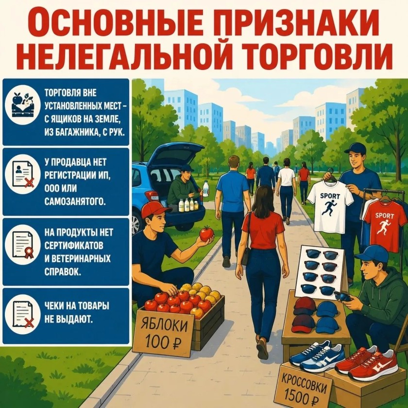 Незаконная торговля – как отличить и куда сообщить?