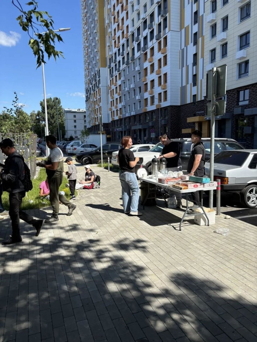 В Красногорске провели субботник в Березовой роще