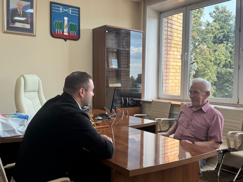 Красногорца Петра Гавриловича Новоходько поздравили с Днем Военно‑воздушных сил России!