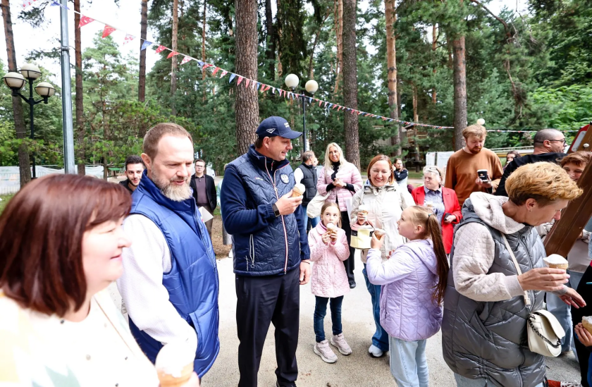 Дмитрий Волков и Сергей Колунов проинспектировали модернизацию автогородка в «Сказочном»