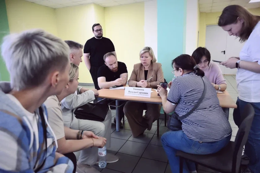 В Красногорске прошел прием граждан в формате выездной администрации в микрорайоне Изумрудные холмы