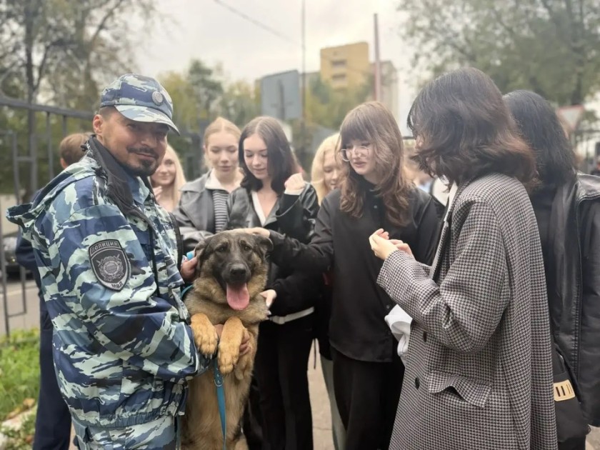 Один день из жизни полиции: студенты Красногорска узнали о службе изнутри