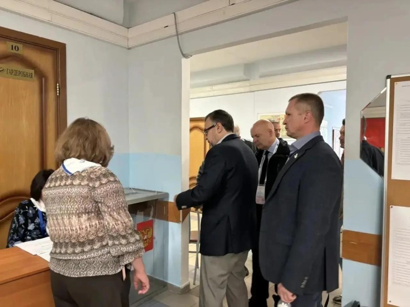 Международные наблюдатели высоко оценили организацию голосования в Красногорске