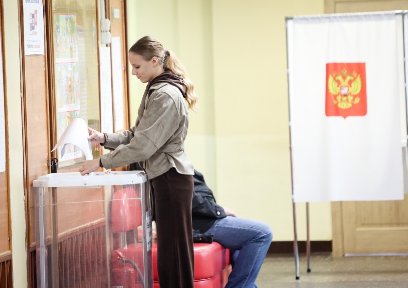В Красногорске завершился первый день голосования