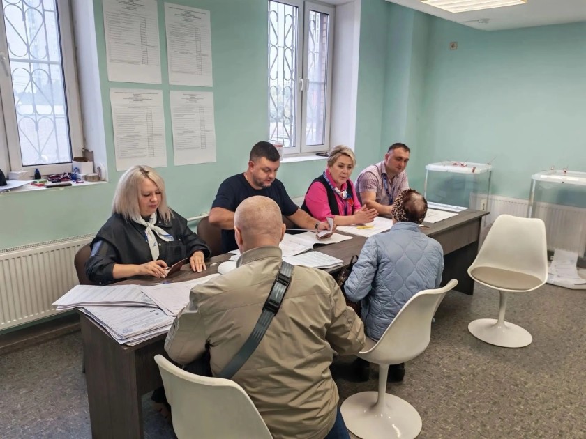Водоканал - не только в работе, но и на избирательных участках