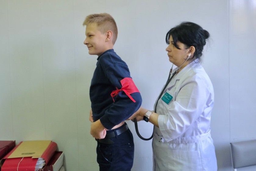 В лицее №4 продолжается вакцинация от гриппа
