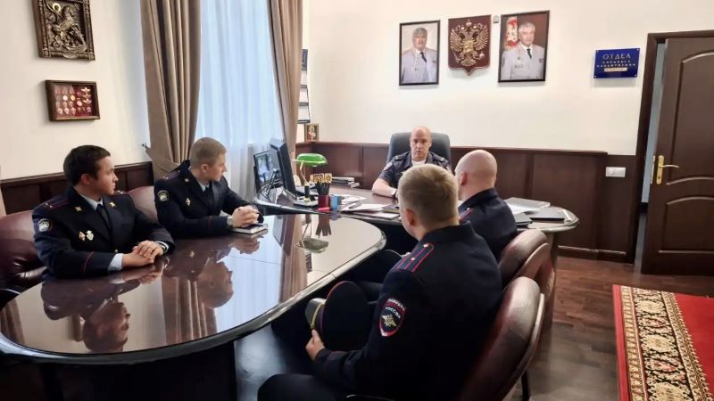 Начальник УМВД России по г.о. Красногорск провел встречу с новыми сотрудниками
