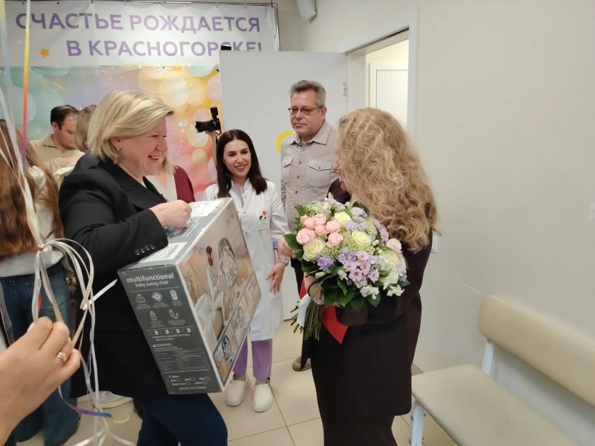 Порядка 70% родителей в Красногорске выбирают партнерские роды