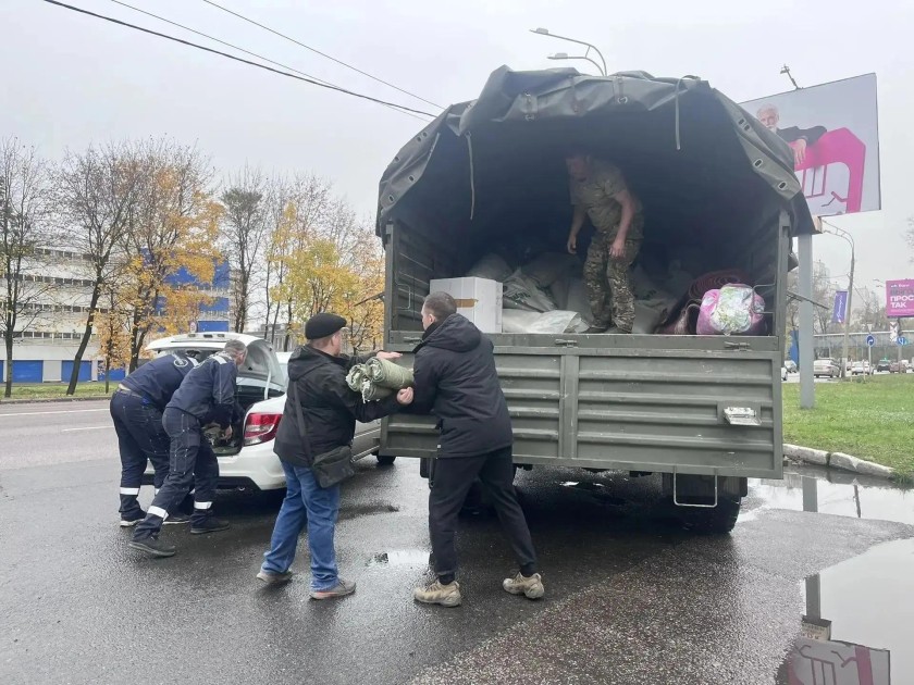 От продуктов до стройматериалов: красногорцы регулярно поддерживают бойцов в зоне СВО