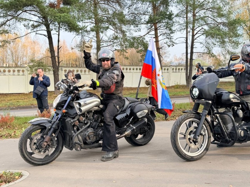 Госавтоинспекция Красногорска: живая память о подвиге мотоциклистов-добровольцев  