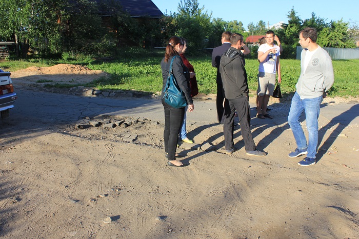 Встреча с жителями деревни Ивановское