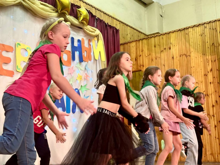 Финал танцевального конкурса прошел в пришкольном лагере «Сказочный»