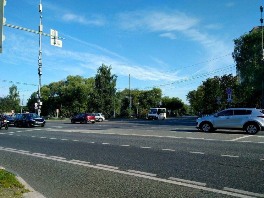 Поворотные полосы появятся на Волоколамском шоссе в Красногорске