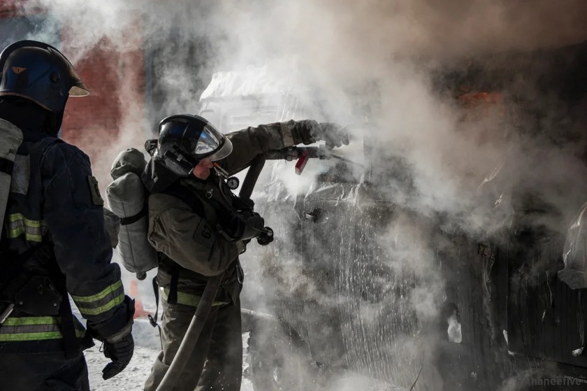 Пожарно-тактические учения прошли в Красногорске