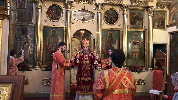8 ноября 2018 года в селе Дмитровское прошел Праздник в честь Святого Великомученика Дмитрия Солунского