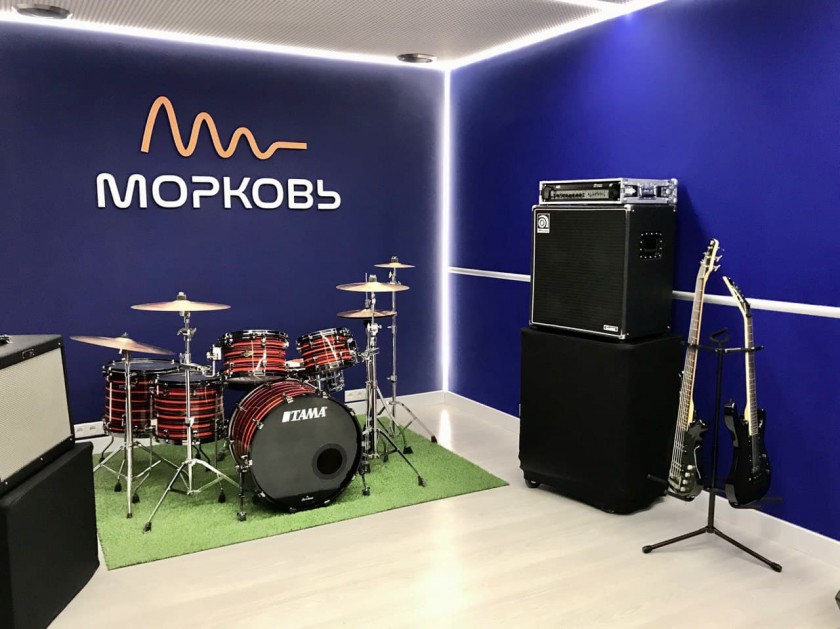Музыкальная студия «Морковь» открылась в Красногорске
