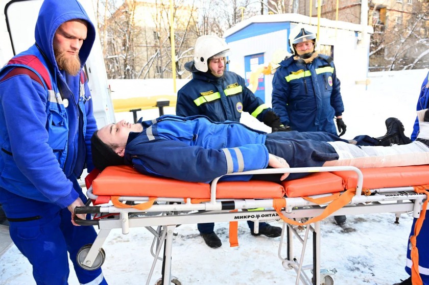 Комплексные учения аварийно – спасательных служб провели в Красногорске