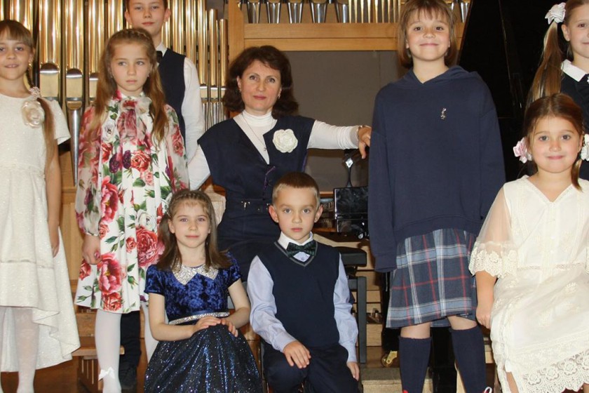 Хоровая школа «Алые паруса» дала концерт в Красногорске