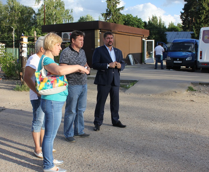 Встреча с жителями посёлка Истра и деревни Степановское